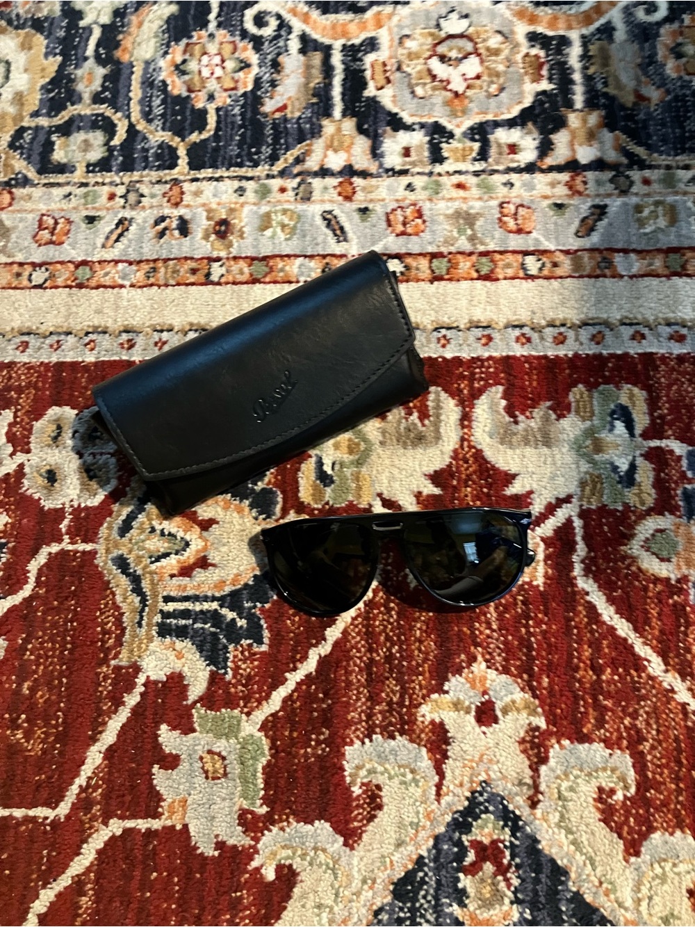 Persol 3301-S Sunglasses Black Unisex